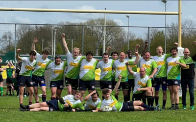 Eerste prijs in de jonge geschiedenis van gecombineerd rugbyteam